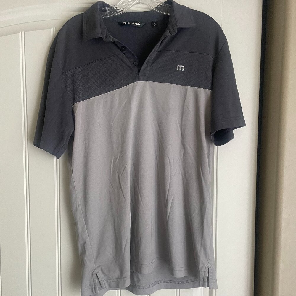 TravisMathew Colorblock Polo Shirt (Size M)